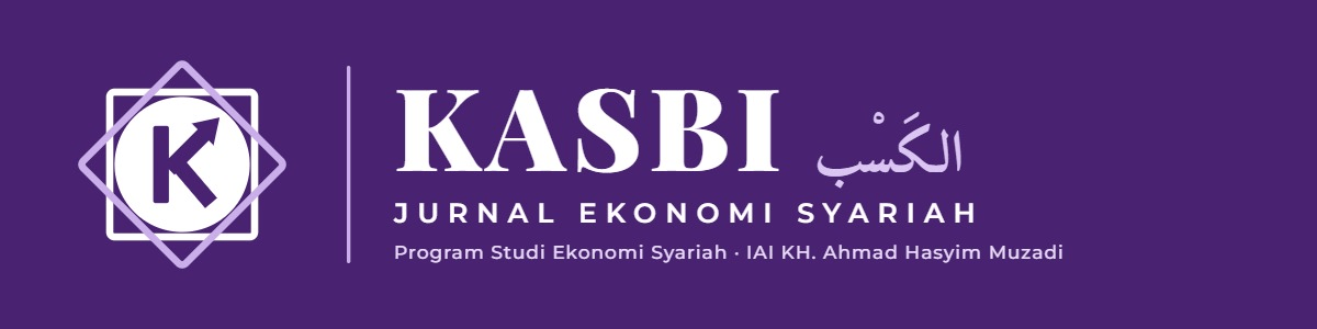 KASBI: Jurnal Ekonomi Syariah – Program Studi Ekonomi Syariah, IAI KH. Ahmad Hasyim Muzadi