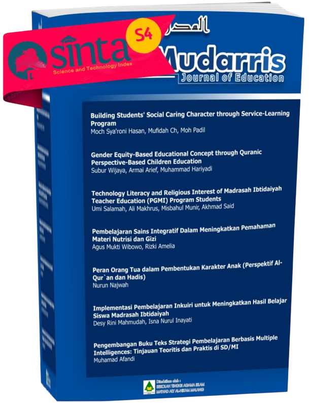 Al-Mudarris: Journal Of Education [tidak perlu diganti]